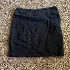 Black skirt